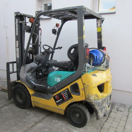 Komatsu FG15HT-20 használt gázos targonca