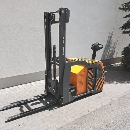 Jungheinrich EJG216 elektromos használt raktártechnikai targonca