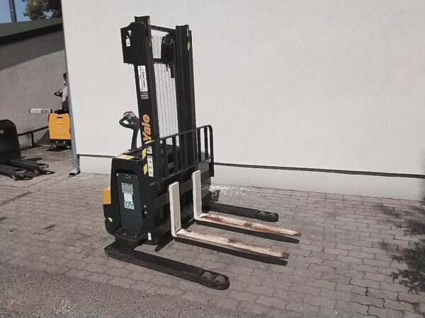 YALE MS16SL elektromos használt gyalogkíséretű magasemelésű raktártechnikai targonca