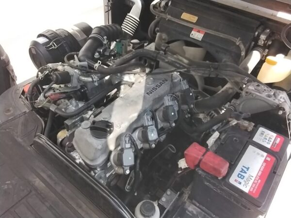 NISSAN DX 15 gázüzemű használt targonca