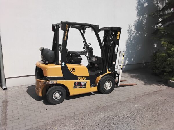 YALE GLP25VX gázüzemű használt targonca