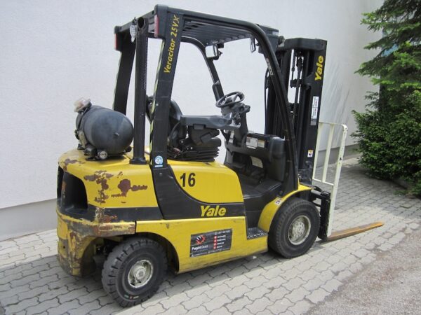 YALE GLP25VX gázüzemű használt targonca