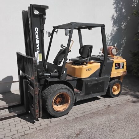Daewoo G50S gázüzemű használt targonca