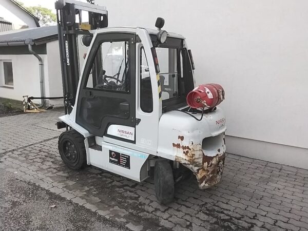 NISSAN DX30LPG gázüzemű használt targonca