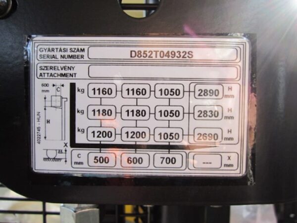 YALE MS12 elektromos használt targonca